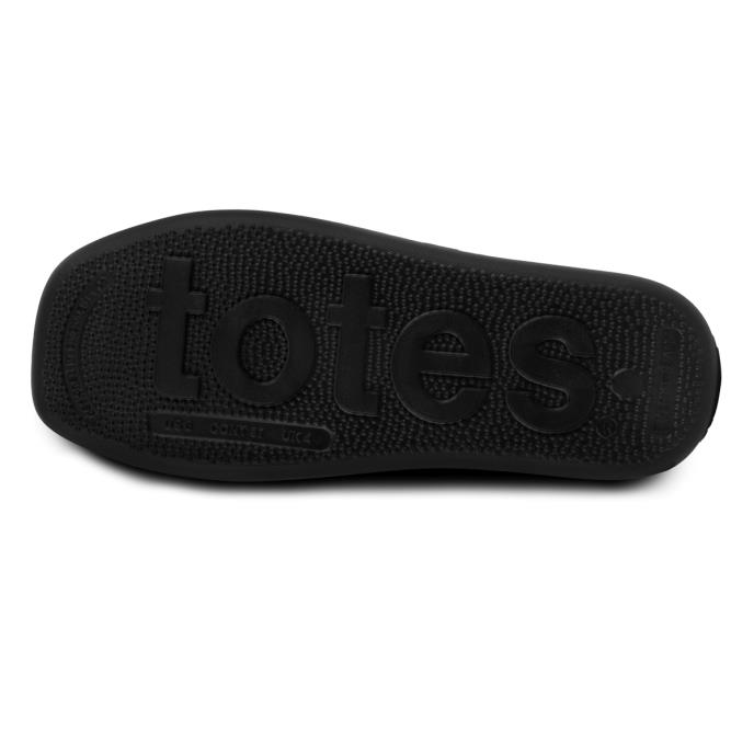 totes® SOLBOUNCE Ladies Puffy Slider Black Extra Image 5
